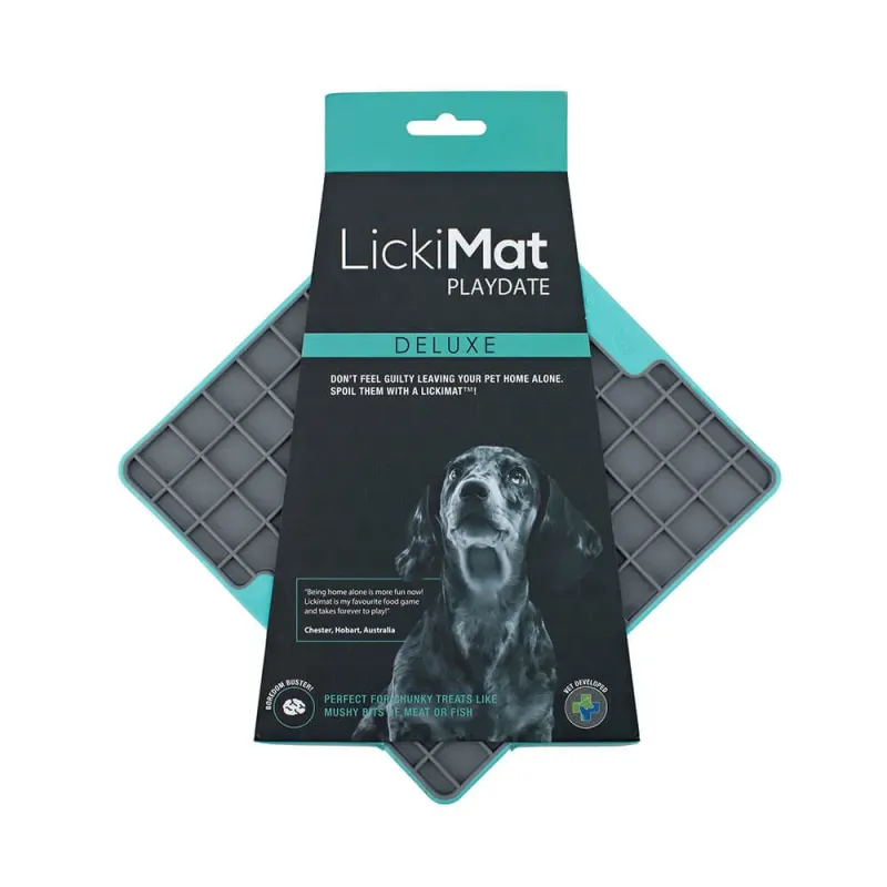 Tapis de léchage chien LICKIMAT PLAYDATE DELUXE / TUFF