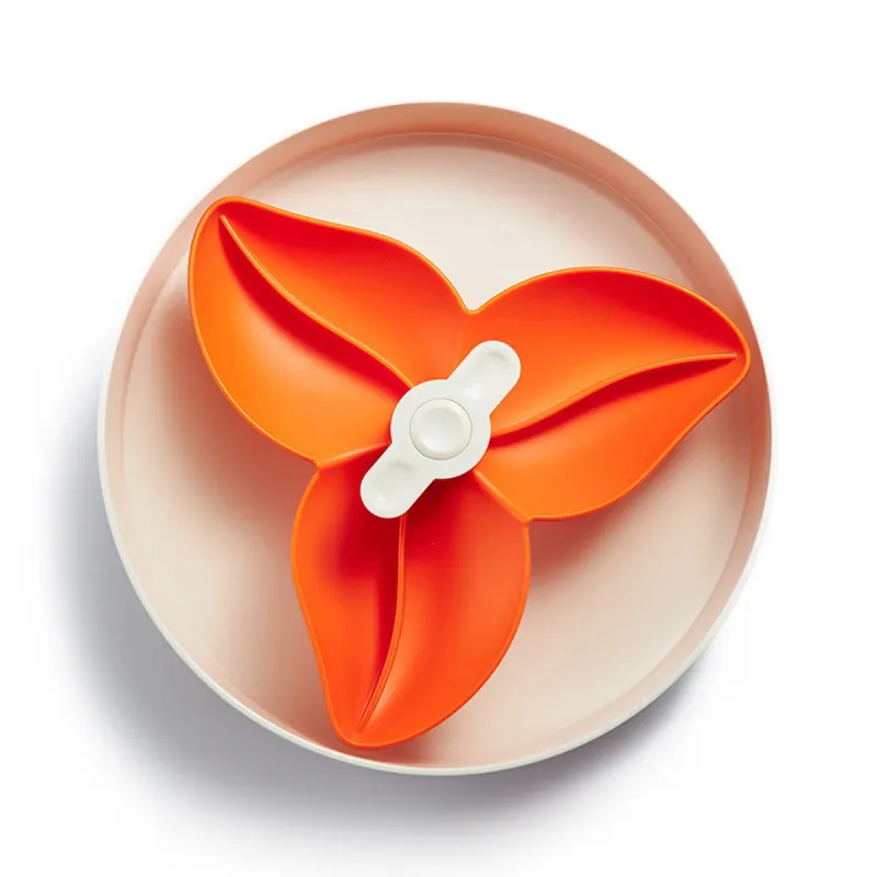 Bol pour chien anti-glouton Le Spin Bowl Flower
