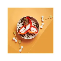 Bol pour chien anti-glouton Le Spin Bowl Flower