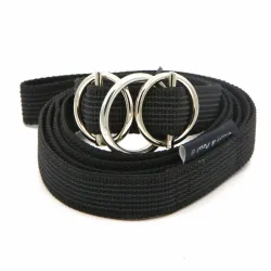 LAISSE LASSO LARGE EN GOMME - antidérapante 20mm