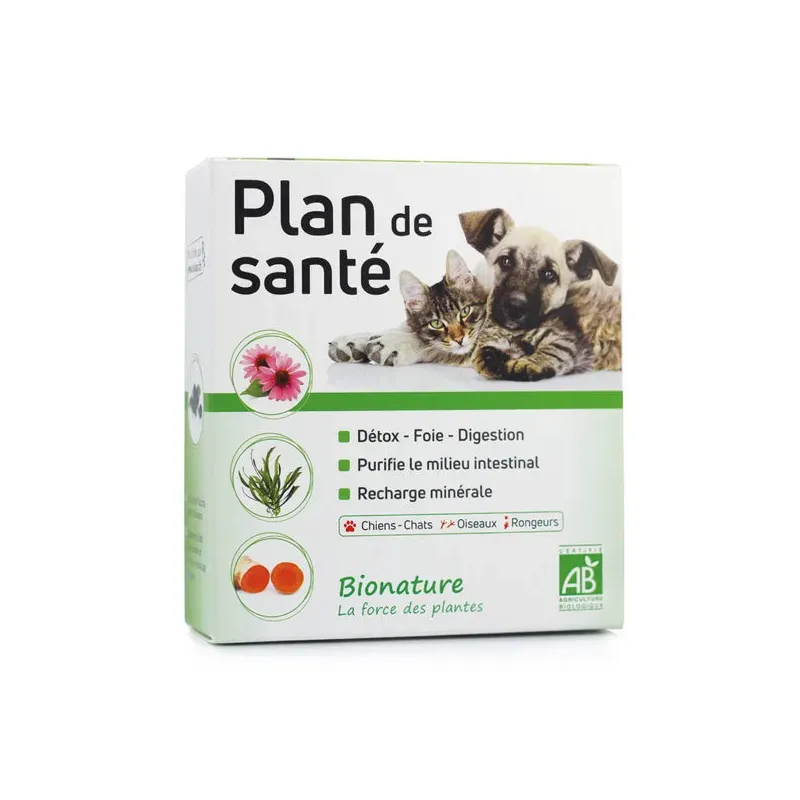 Complément alimentaire chien PLAN DE SANTÉ BIO