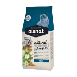 OWNAT CLASSIC FISH - Soin du poil et de la peau pour chats