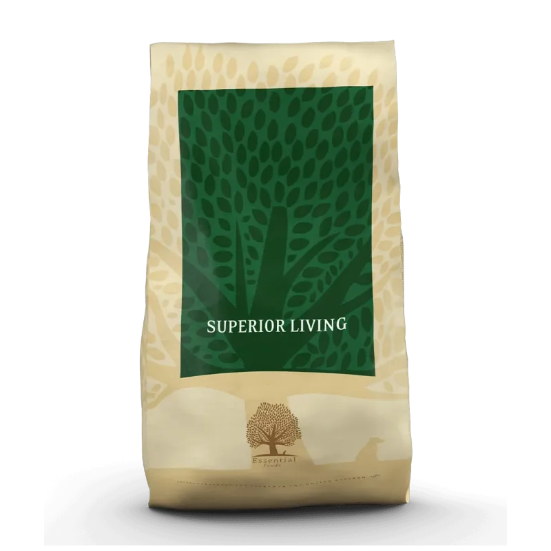 Croquettes chien SUPERIOR LIVING 10KG ESSENTIAL FOODS