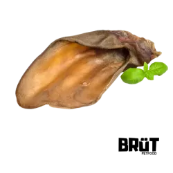 Oreilles de Bœuf BRÜT - 5 friandises saines et délicieuses pour chiens