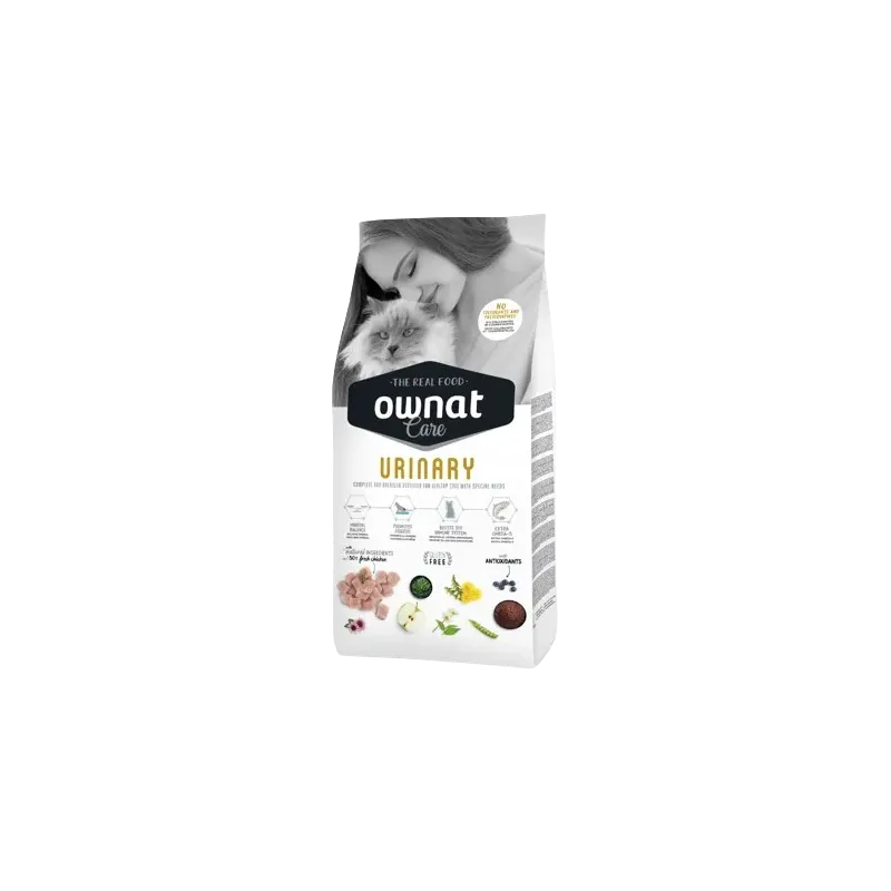 Croquette pour chat OWNAT CARE URINARY 3KG