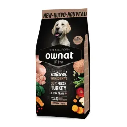 OWNAT ULTRA Medium Light Dog – Croquettes chien adulte race moyenne faible en matières grasses