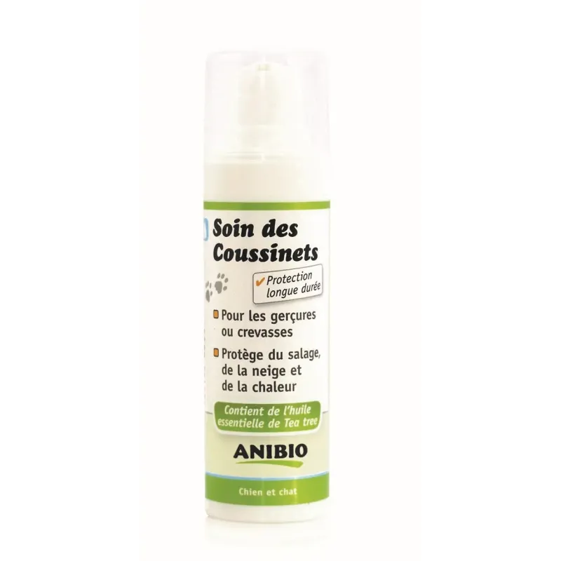 Soin des coussinets ANIBIO 30 ml - Produit de soin naturel pour chien