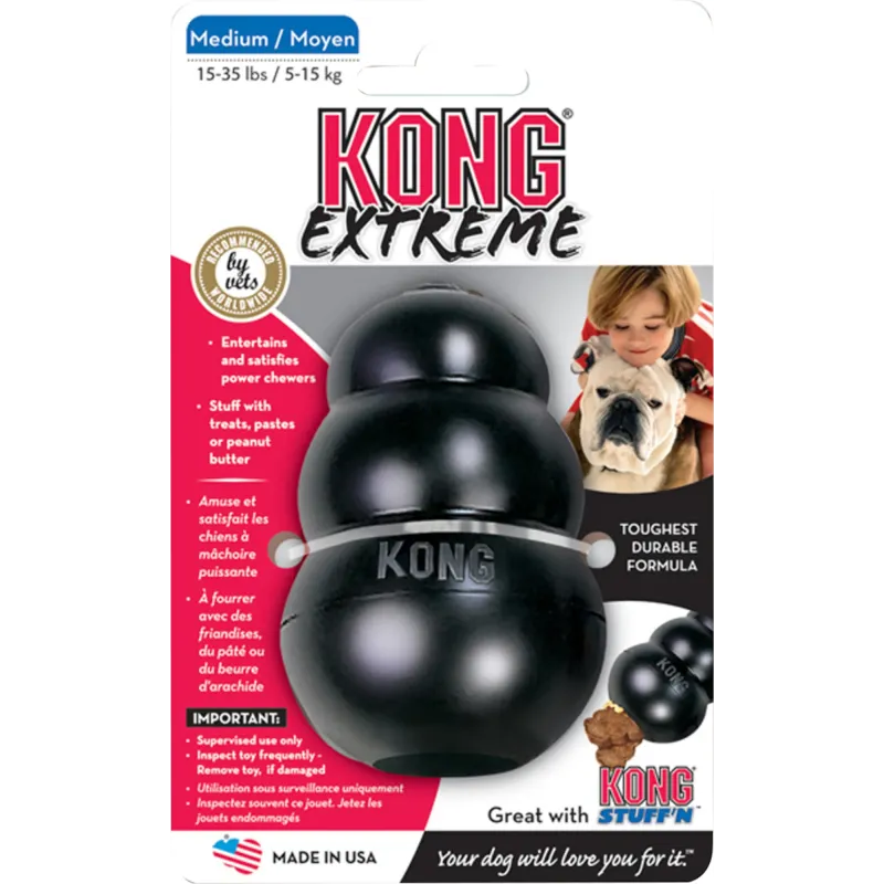 KONG TOY MEDIUM NOIR