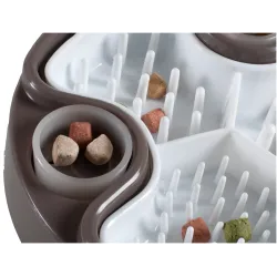 Mangeoire éducative Brain Brun 24cm