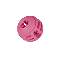 Jouet chien TPR balle rouge fraise 8cm