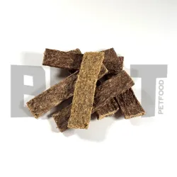 Lamelles de cerf épaisse pour chien – Friandises naturelles hypoallergéniques et savoureuses