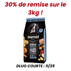 OWNAT ULTRA Maxi Junior Dog – Croquettes poulet frais pour chiot grande race